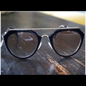 Emilio Pucci 51mm Modified Aviator Sunglasses
